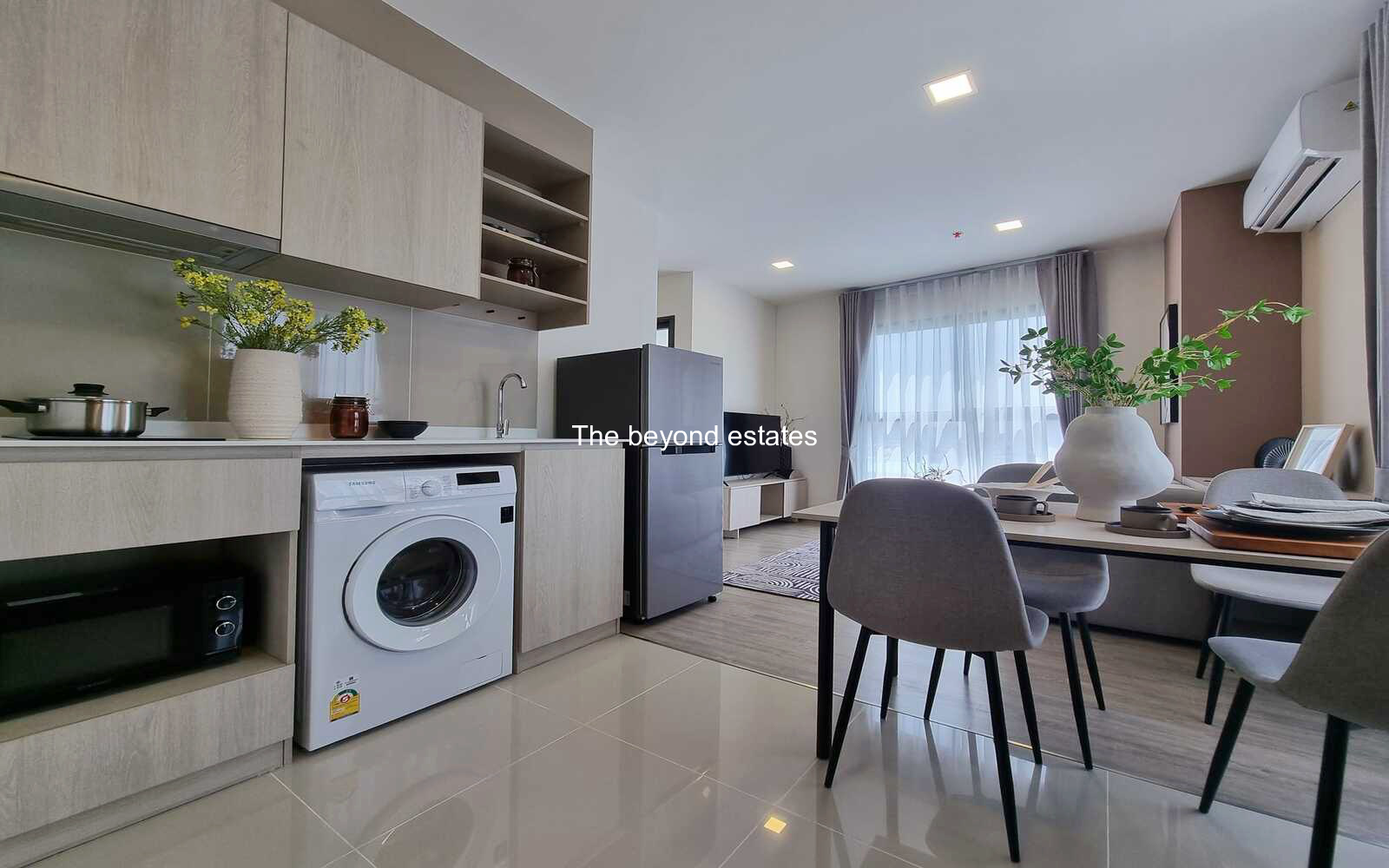 ขายห้องใหม่ (ห้องเปล่า) โครงการ NIA By Sansiri 2 ห้องนอน 1 ห้องน้ำ ขนาด 48 ตร.ม.