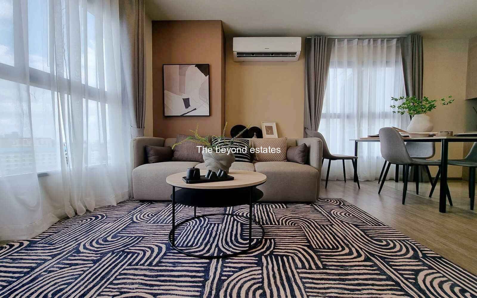 ขายห้องใหม่ (ห้องเปล่า) โครงการ NIA By Sansiri 2 ห้องนอน 1 ห้องน้ำ ขนาด 48 ตร.ม.