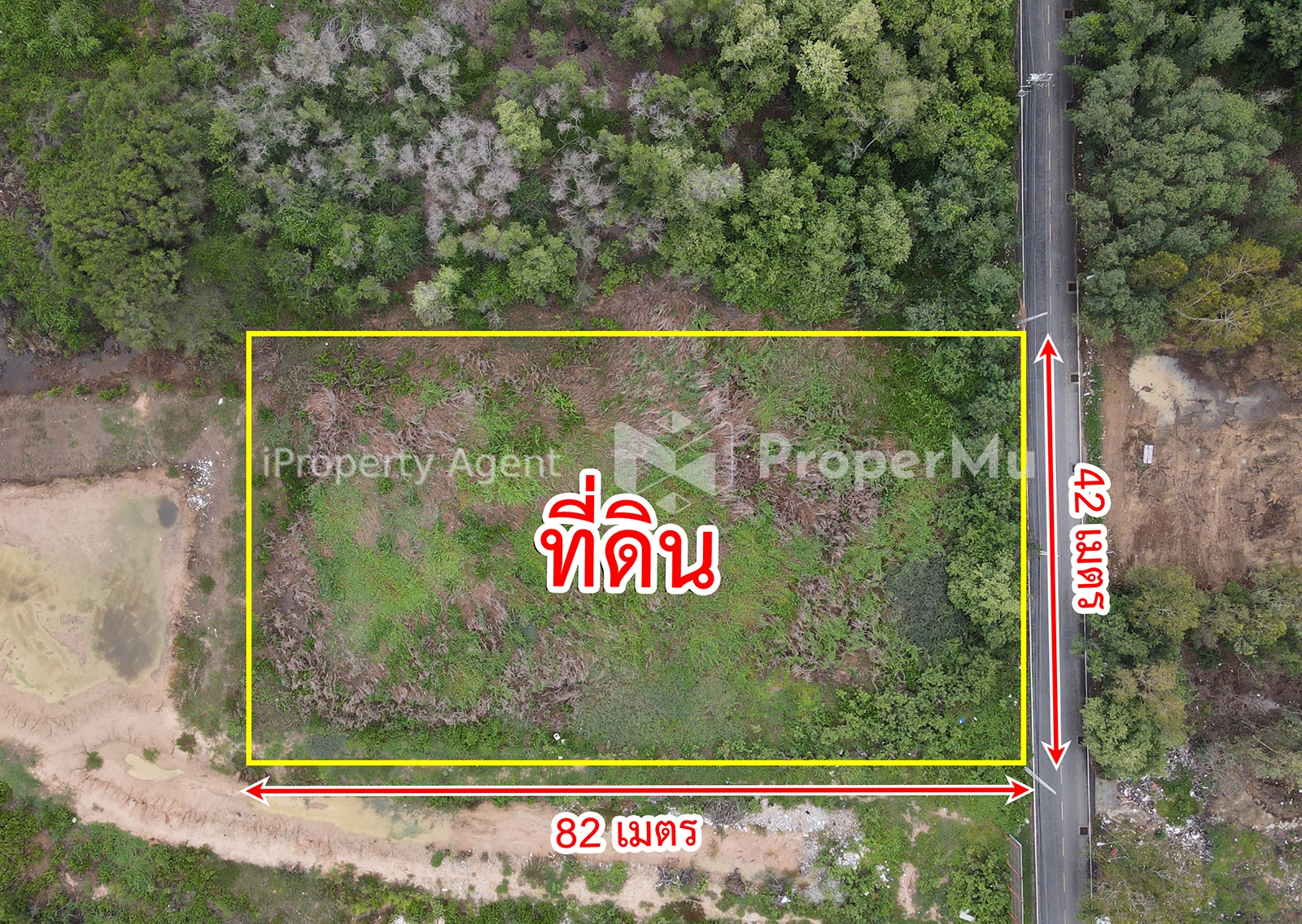 Land for sale, Na Jomtien, Attorney Intersection, Pattaya, Chonburi