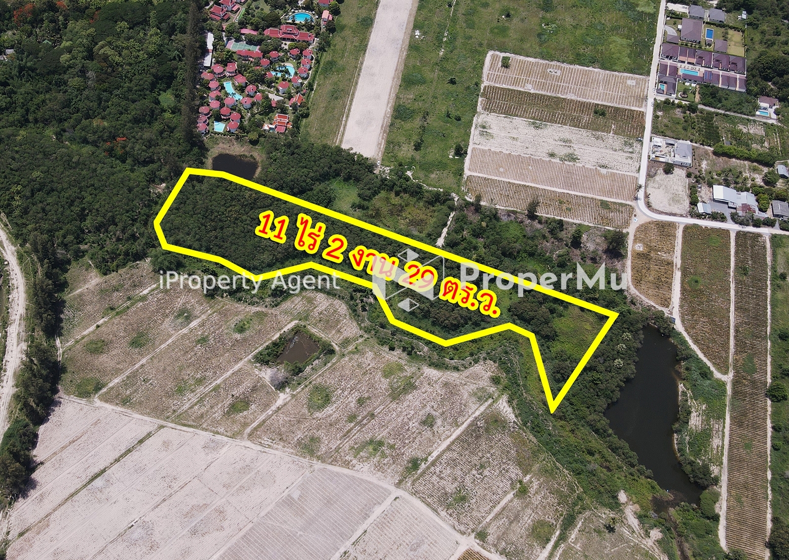 Land for sale near Black Mountain Water Park, Hua Hin