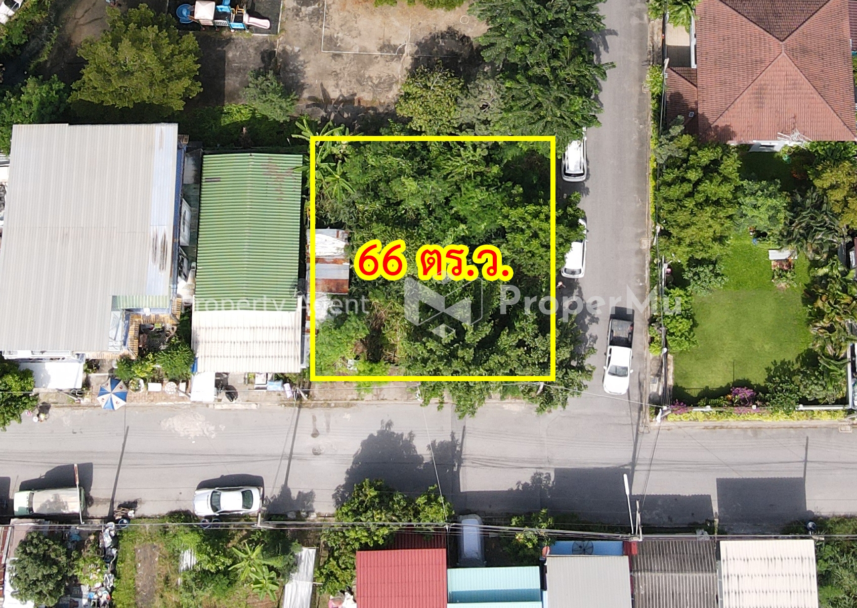 Land for sale, Soi Wat Phrai Fa Housing Community, Bang Luang, Pathum Thani