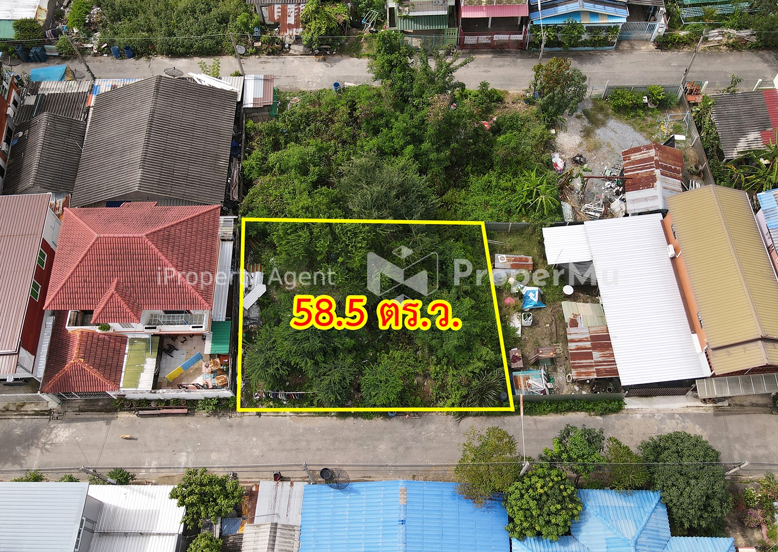 Land for sale, Ratchaphruek Road, Wat Phrai Fa Community Housing, Pathum Thani