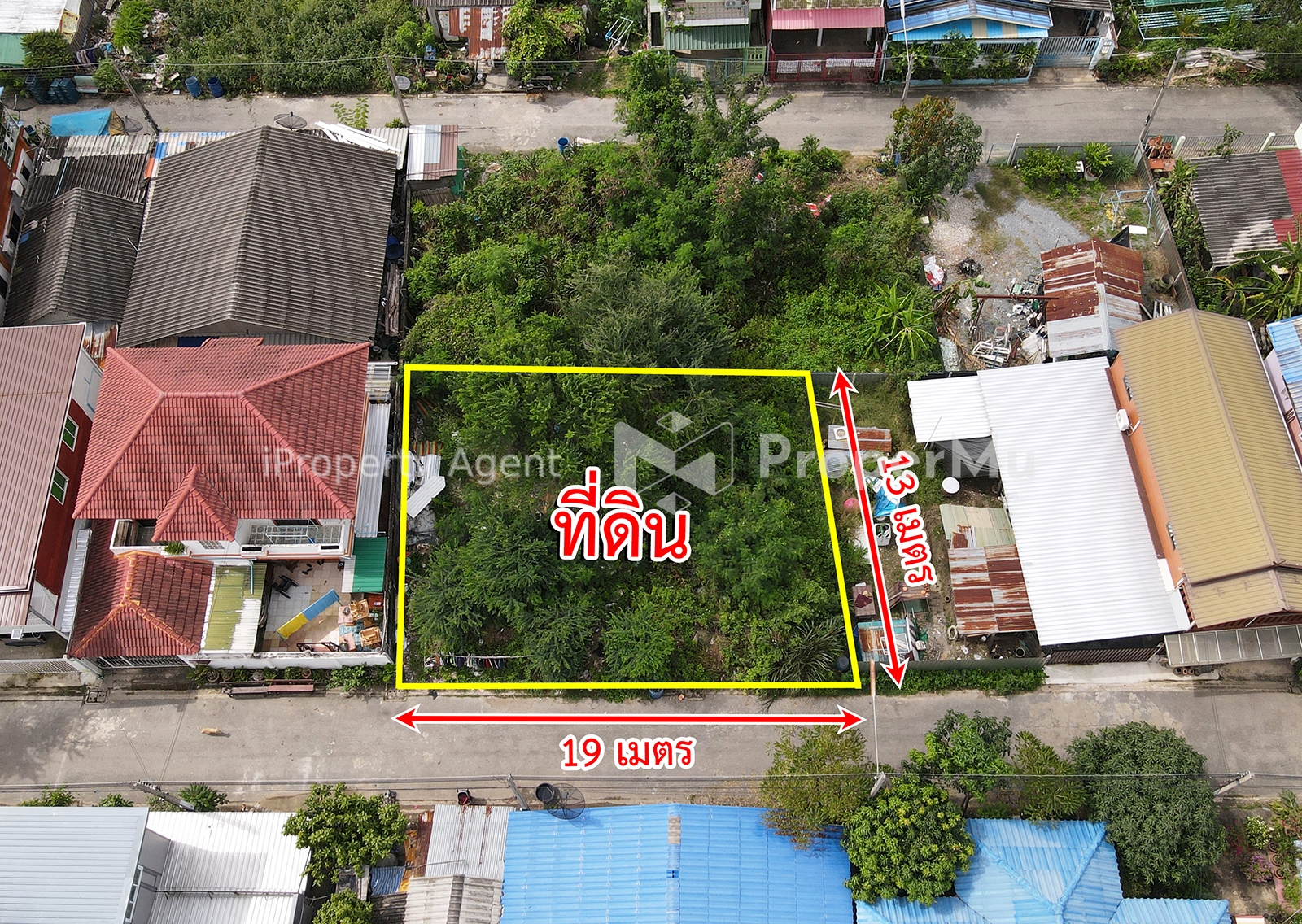 Land for sale, Ratchaphruek Road, Wat Phrai Fa Community Housing, Pathum Thani