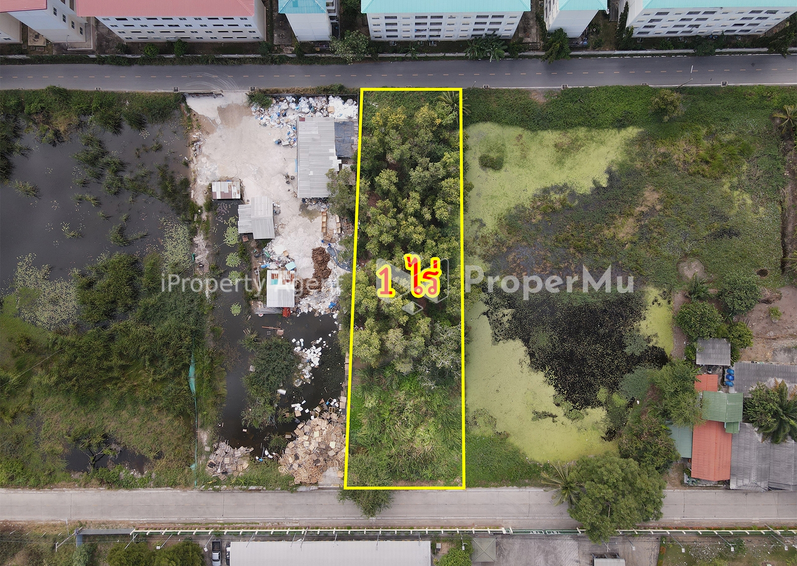 Land for sale, Soi Thepkunchorn 34, Baan Eua-Athorn, Talat Thai, Khlong Luang, Pathum Thani