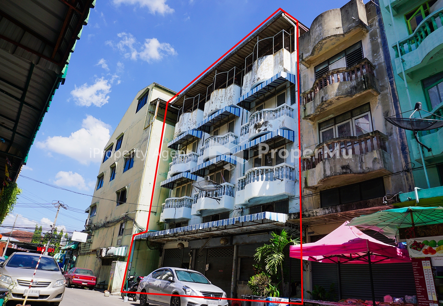 Commercial building for sale Bang Kruai-Sai Noi Wat Chalor Nonthaburi