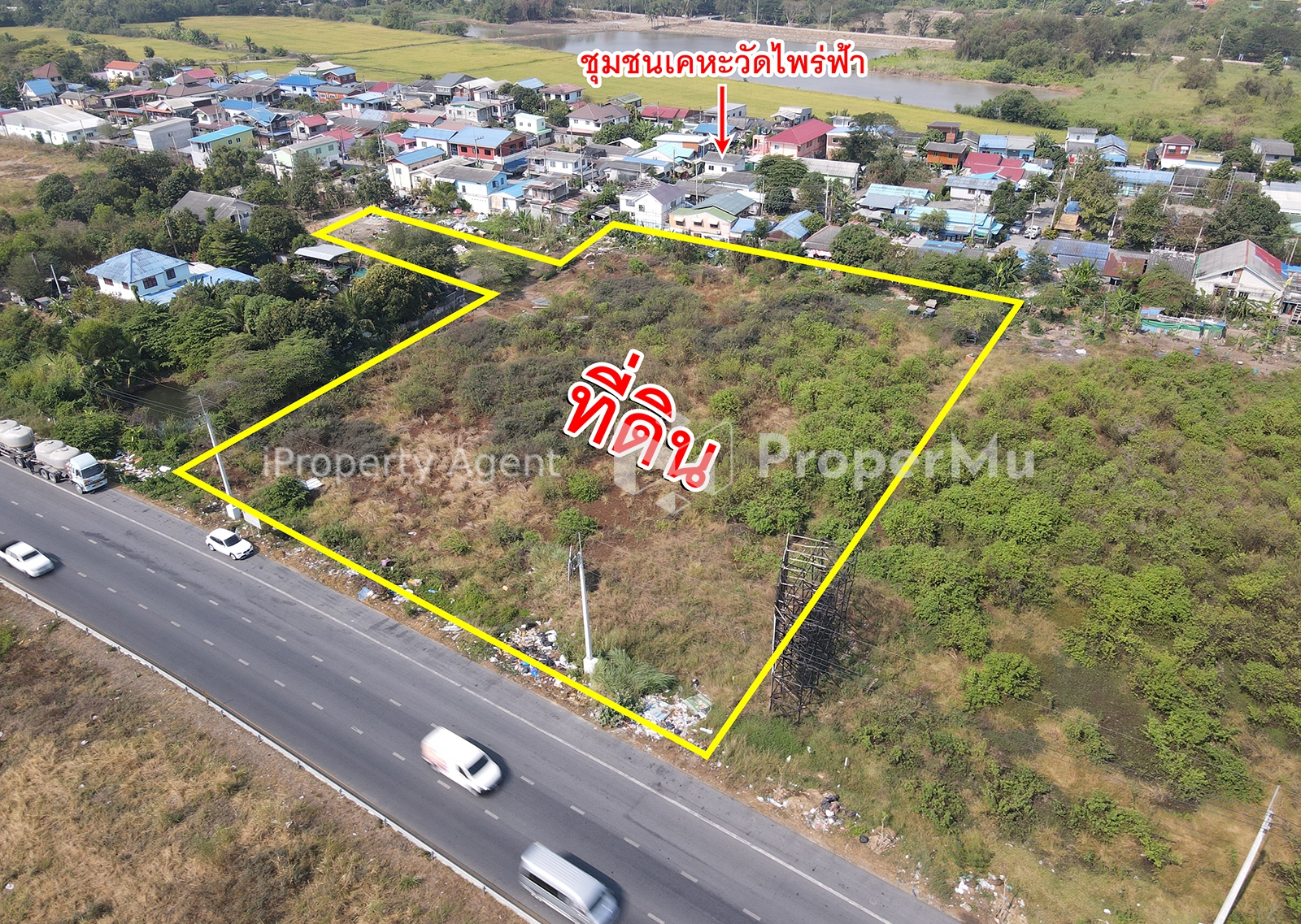 Land for sale, Ratchaphruek - Road 346, Bang Luang, Pathum Thani