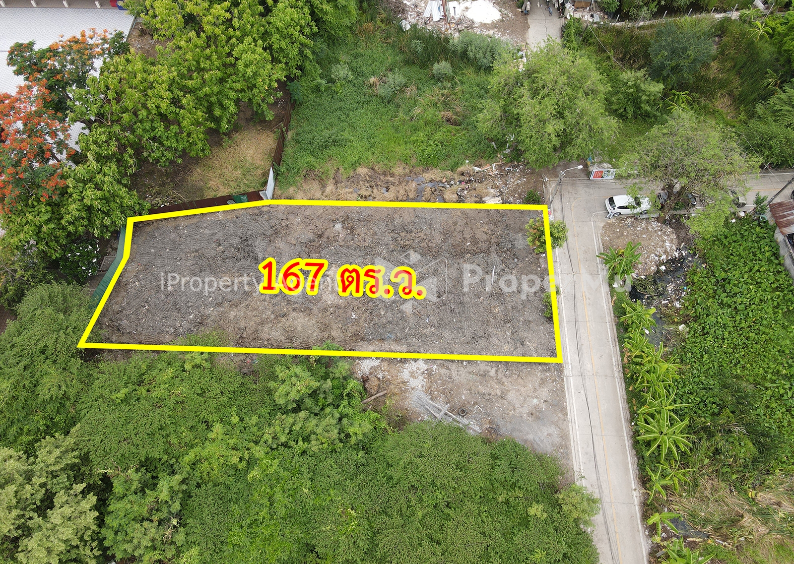 Land for sale in Soi Wat Phai Lueang Rattanathibet Road, Bang Rak Phatthana, Nonthaburi, very cheap