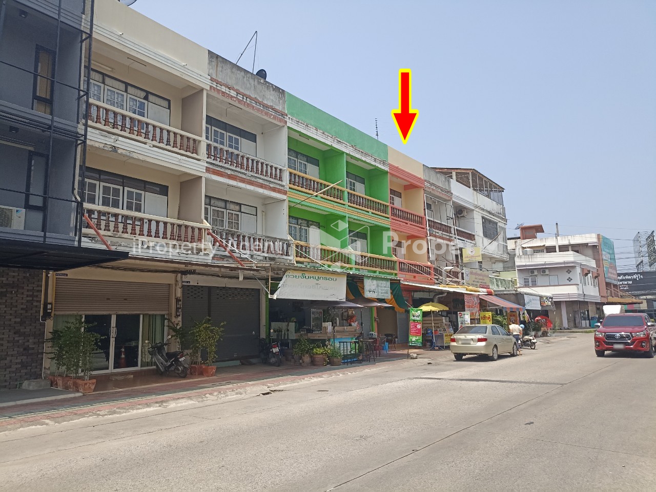 Commercial building for sale, Phraya Satcha Samet, Chonburi