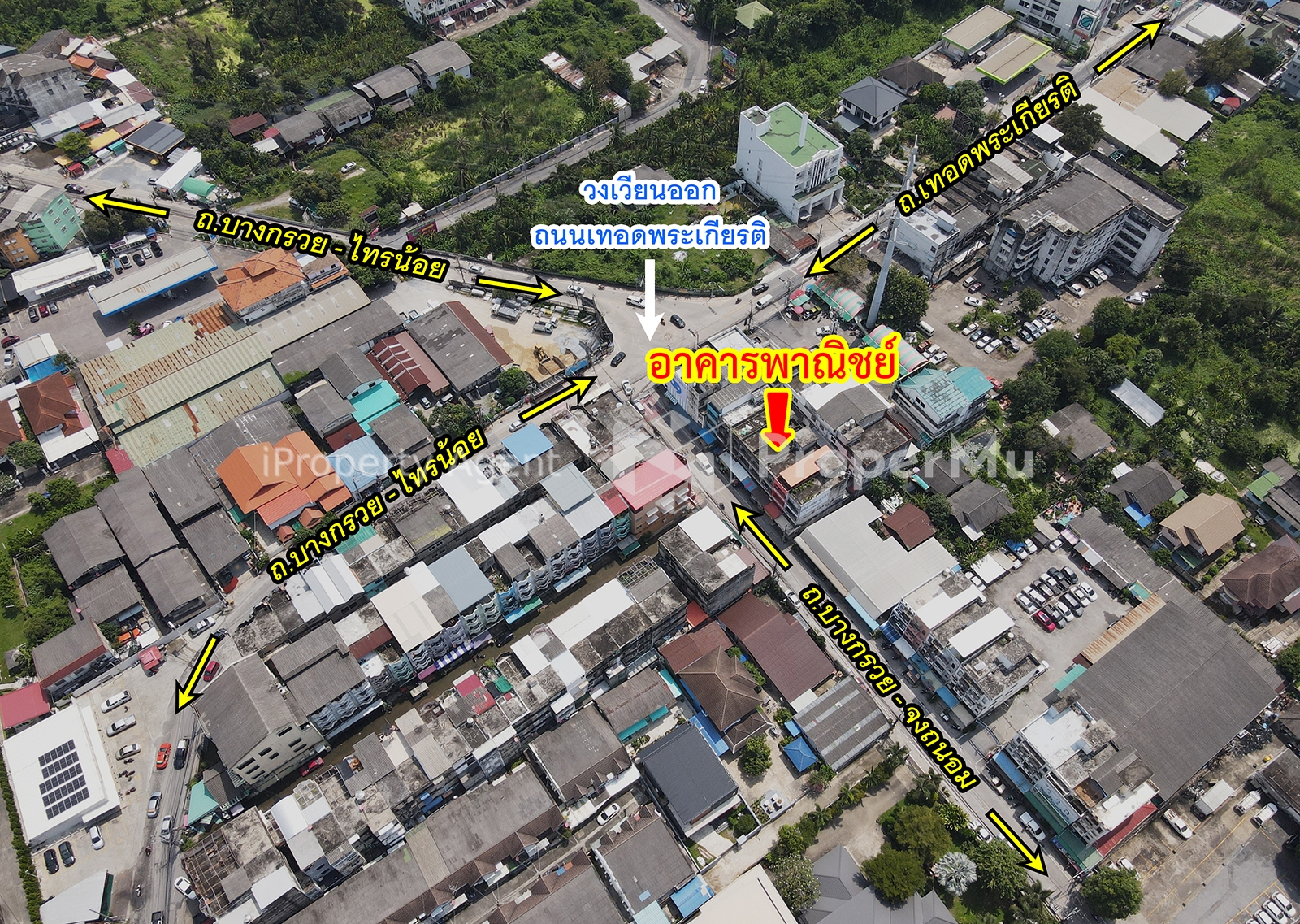 Commercial building for sale, Soi Wat Chalo, Bang Kruai - Sai Noi, Bang Kruai, Nonthaburi