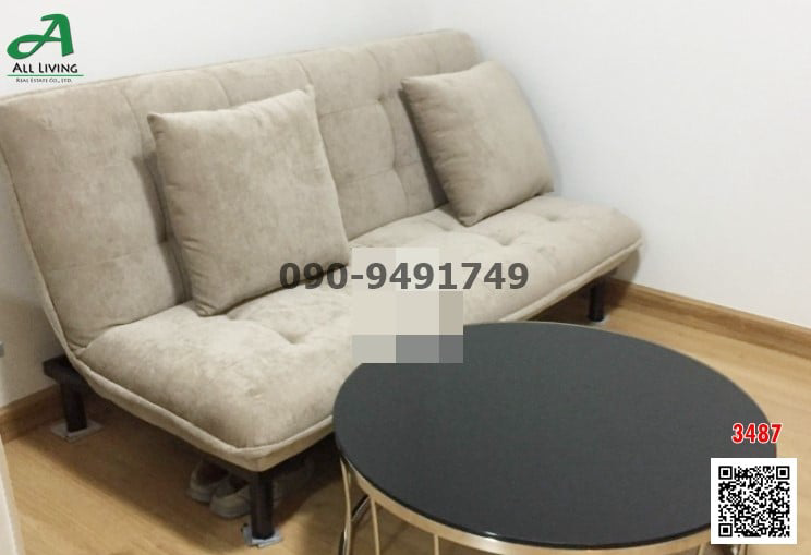 Condo for rent Supalai City Resort Bearing Station Sukhumvit 105 near BTS Bearing
