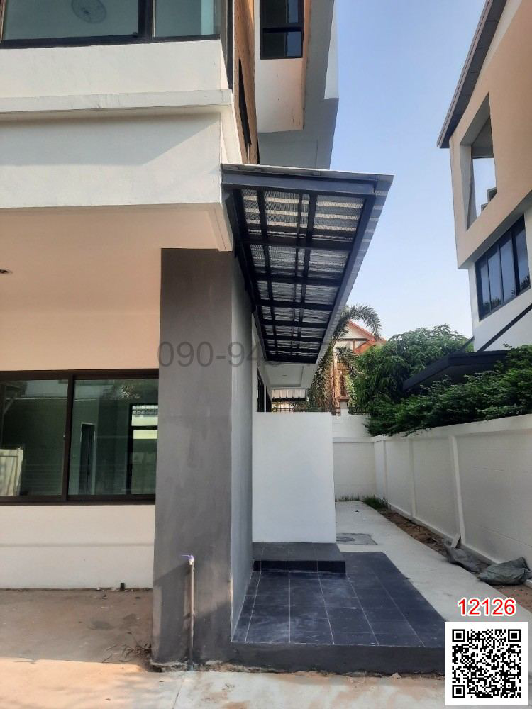 For rent: 3-storey twin house, Viridian Ratchapruek project, Viridian Ratchapruek, near MRT Bang Rak Yai