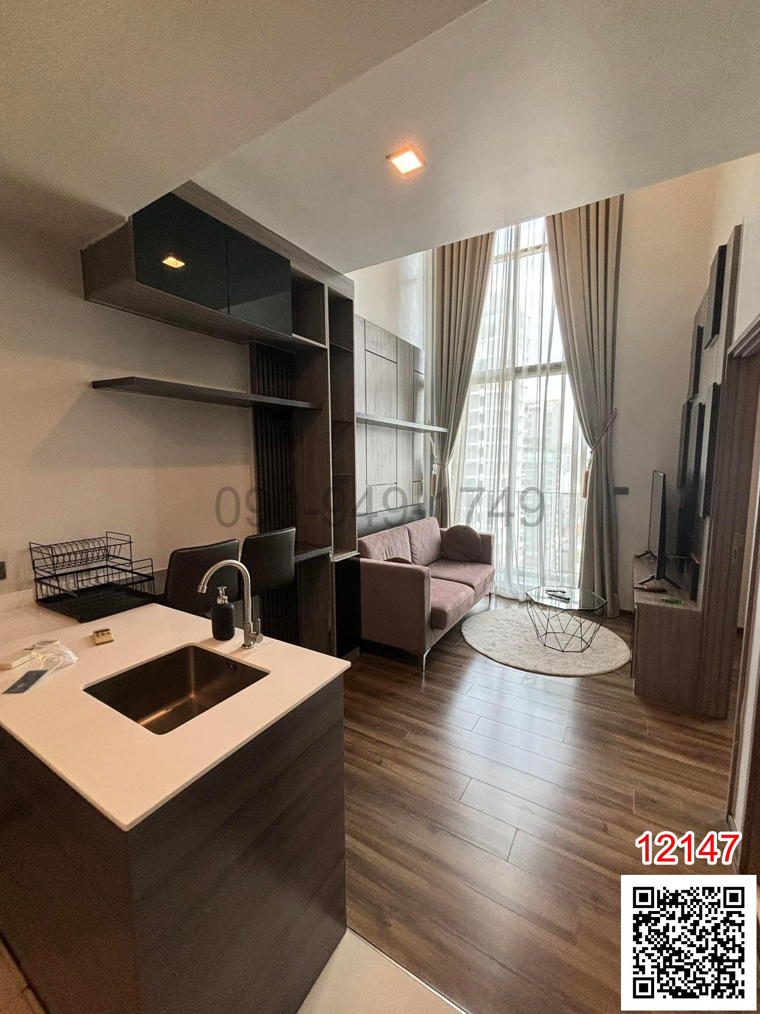 Condo for rent: Ceil by Sansiri (Ceil by Sansiri), Duplex Unit, 2 bedrooms, near BTS Ekkamai