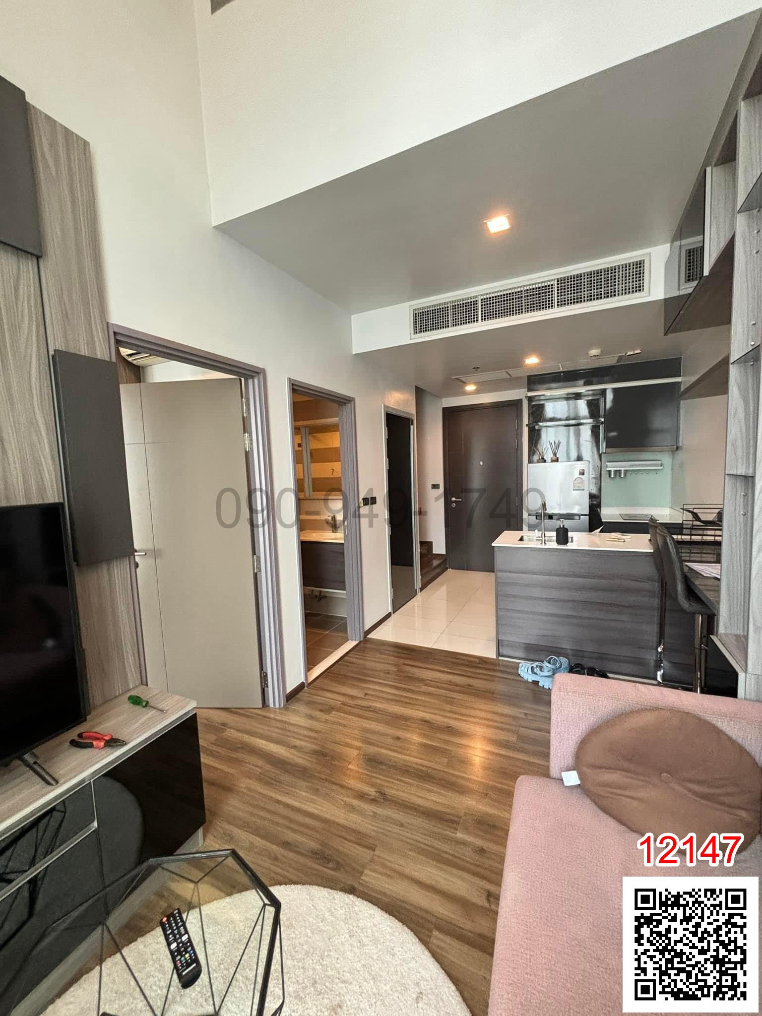 Condo for rent: Ceil by Sansiri (Ceil by Sansiri), Duplex Unit, 2 bedrooms, near BTS Ekkamai