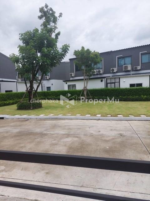 Townhouse for rent, Pleno Sukhumvit-Bangna 2 project, garden view, near Mega Bangna, parallel road, Bangna-Trad Road