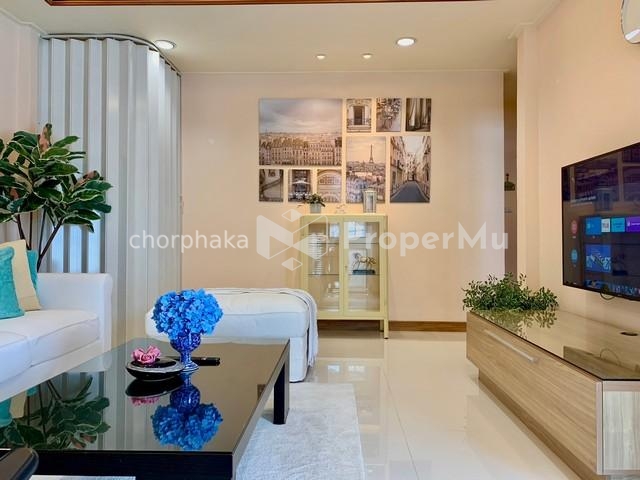 For rent: 1-storey detached house, beautifully decorated, ready to move in, 50 sq m., Krungthep Kreetha 39, Lat Krabang, Ramkhamhaeng, near ARL