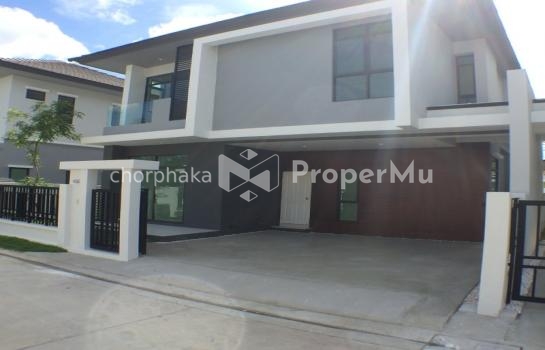 P313 for rent, single house, Aura Aura Ramkhamhaeng 94, near MRT Sammakorn, convenient travel, suitable for living