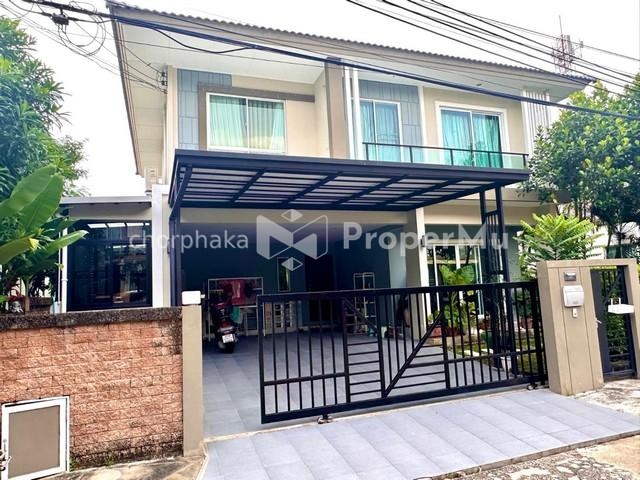 Single house for sale, Pruksa Avenue Pattanakarn project, Soi Pattanakarn 38, near expressway, near 