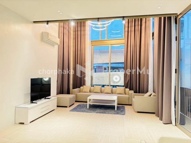 For rent, for sale, 4-storey townhouse with elevator, LUXE 35 project, Soi Lat Phrao 35, Soi Ratchad