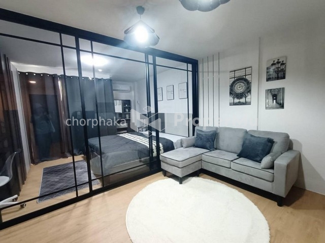 For sale, City Villa condo, Building E1, 7th floor, newly renovated, modern style decoration, Soi La