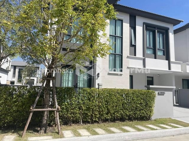 For rent, 2-storey single house, Grand Pleno Sukhumvit-Bangna project, Grande Pleno, beautiful new h