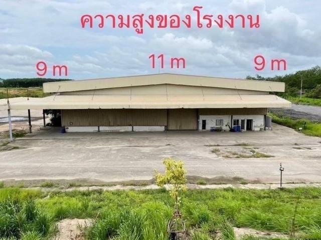 For rent, warehouse with 93 rai of land in Rayong Industrial Estate, has a factory license 53 for pl