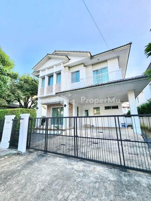 P386 For rent, single house, Baan Manthana, On Nut-Wongwaen 2, Kanchanaphisek Ring Road, suitable fo