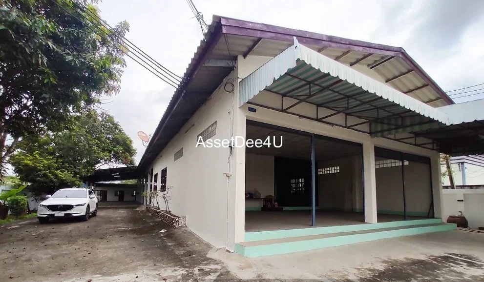 Warehouse-factory-shop for rent, Bueng Kham Phroi, Khlong 7, Lam Luk Ka, total area 278 square wah, usable area 1,000 square meters