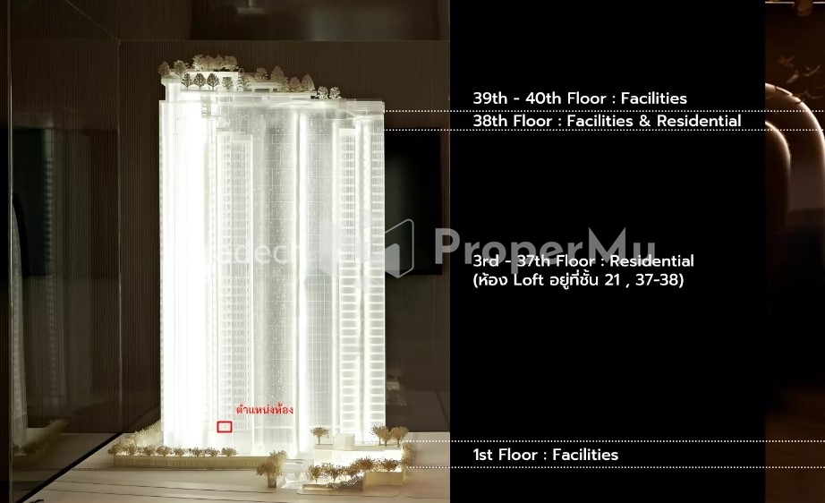 CM04260 ขายดาวน์ คอนโด ควินทารา มาย เดน โพธิ์นิมิตร คอนโดมิเนียม ถนนกรุงธนบุรี ติด BTS โพธินิมิตร