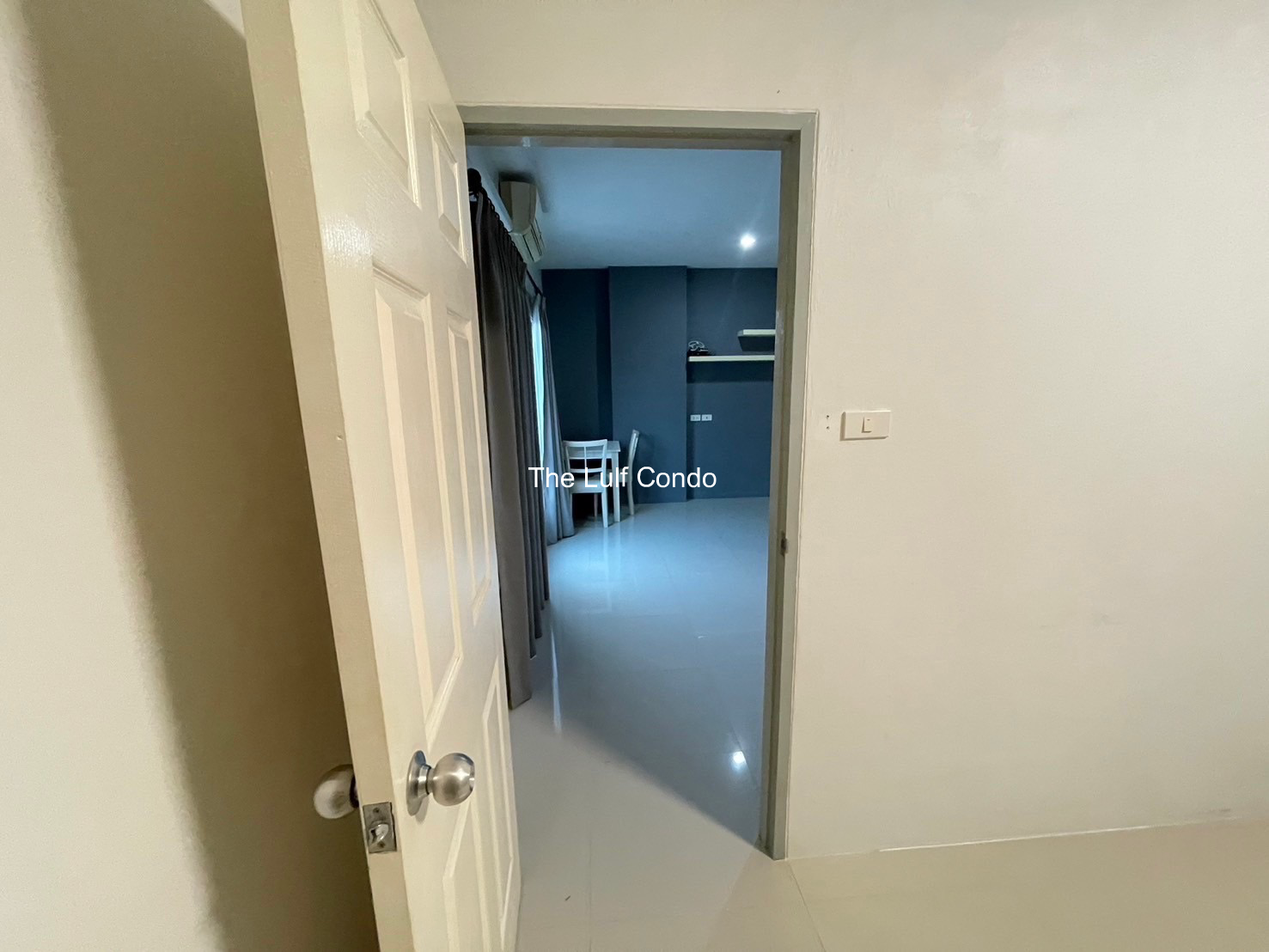 Condo for rental short-term , The Luft Condo , location: Mueang Chon Buri, near the community, convenient travel, starting from only 1 month - 1 year, ready to move in