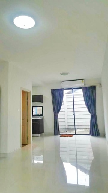 Big C Romklao 1.7 km. 2-storey 3A/C townhouse SamWa Hathairat new house 2 bed 2 bath 23sq.wa