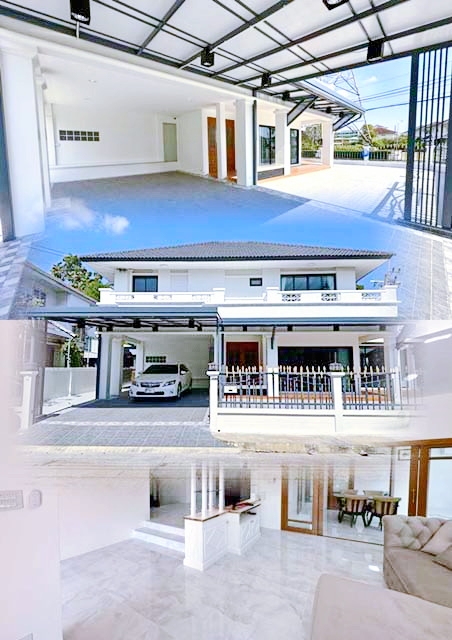 perfect-place ram 164 RIS Inter Sch 1.7 km.Kheha Romklao 2-storey corner house new and luxurious