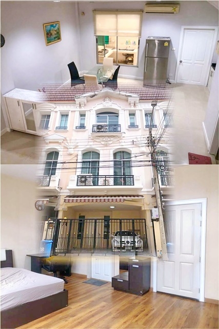 BonMarche 1.9km. St. Stephen's Inter School 900m. 3-storey townhouse 3bed BTS Ratchayothin 1.9 km