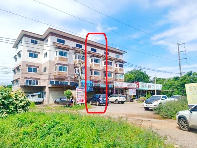 Makro KhonKaen 2.9 km. Commercial building 4.5-storey 3 bath on the main road in the city center for