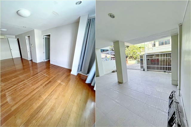 BRT Chan 900m. 4bed The Cheapest Sathon Central Rama 3 700 m. 2-storey townhouse 4A/C 4bath 32 sq.w.