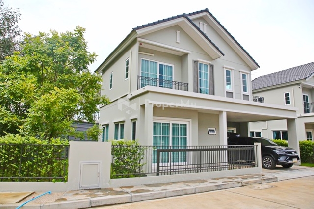 ThaLa Beach Phuket Airpark Phuket for rent 2-story detached house, corner house 3 bed Thalang.