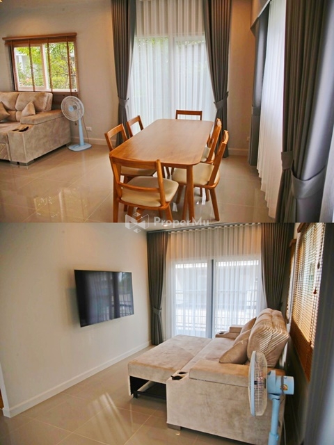 ThaLa Beach Phuket Airpark Phuket for rent 2-story detached house, corner house 3 bed Thalang.