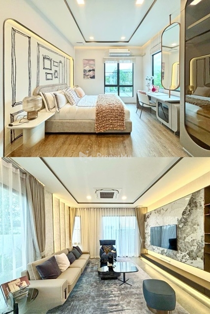 Central Village The most luxurious 4bed Thai-Chinese Inter Sch. 3.6km. Luxury house in Bangna area