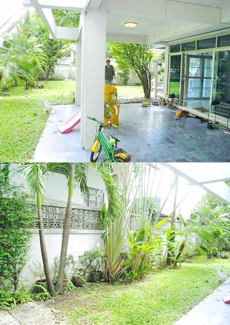 Very big cheapest in Central Pinklao 450sq.m. 2-storey detached house 4bed 2bath quiet safe 89sq.wa.