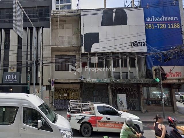 PB4885 Commercial building for rent, 2 units, Ekkamai Soi, opposite Donki Mall Thonglor