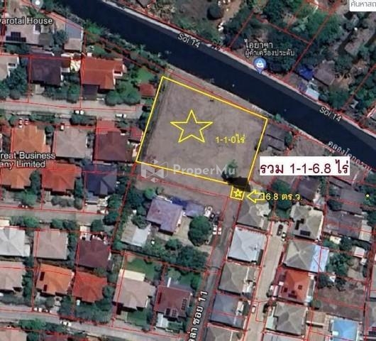 Land for sale, area 506 square wah, Ram Intra 14 (Mailab), near the Pink Line electric train