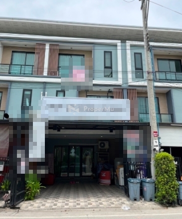 Townhouse for rent, 3 floors, Bangna Km.5, Soi Wat Khlong Plad Priang