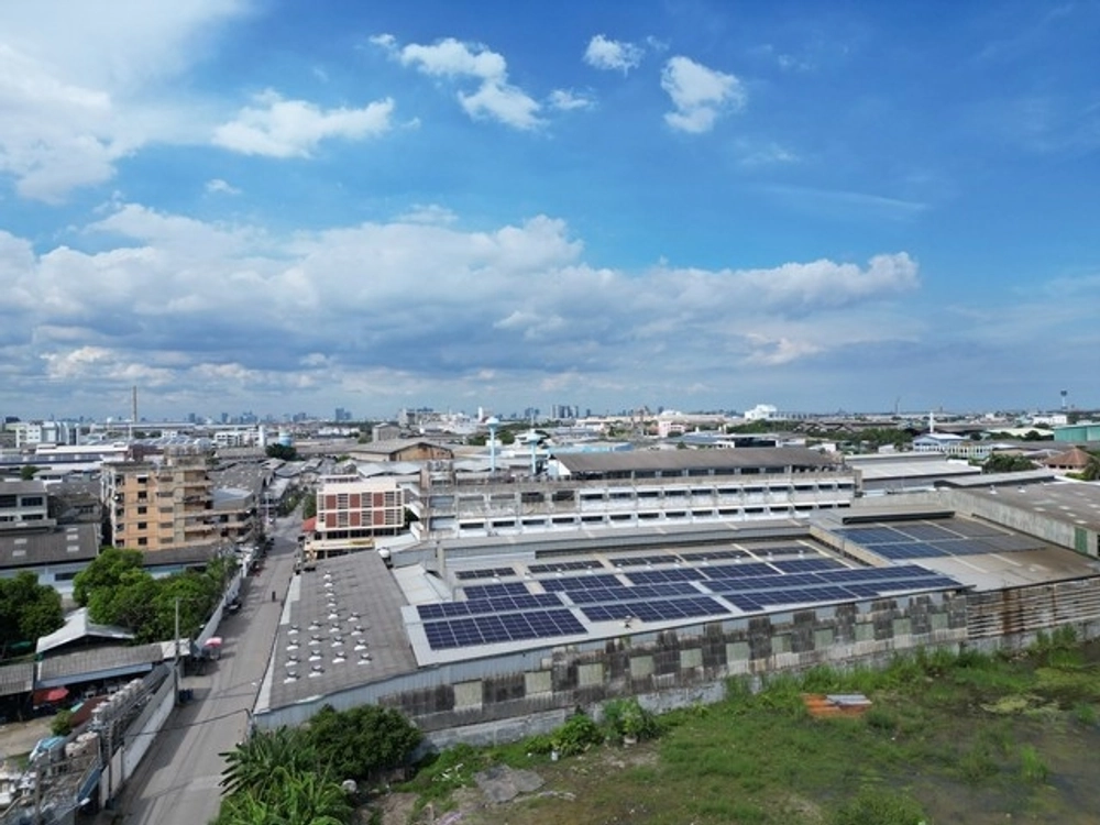 Factory with buildings located in purple area, can apply for factory license.