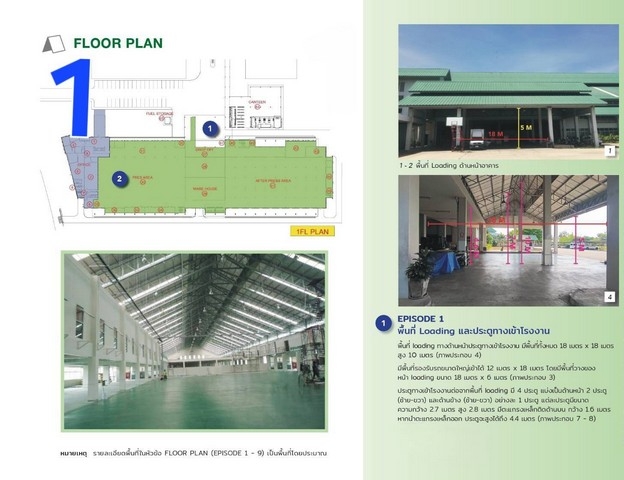 ขายโรงงานโกดังขนาดใหญ่ในนิคมอุตสาหกรรมสินสาคร สมุทรสาคร