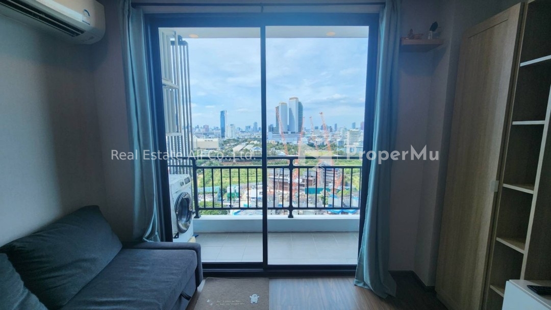 Condo for sale: Artisan Ratchada Huai Khwang, near MRT Cultural Center, open view, fully furnished, 