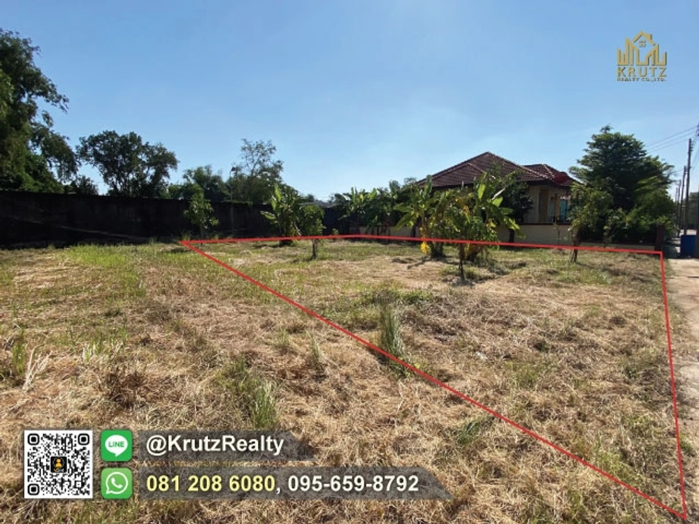 Land for sale in The LAGOON 3 project, area 83.3 square wah, good location, Tambon Tai Ko, Sam Khok District, Pathum Thani Province