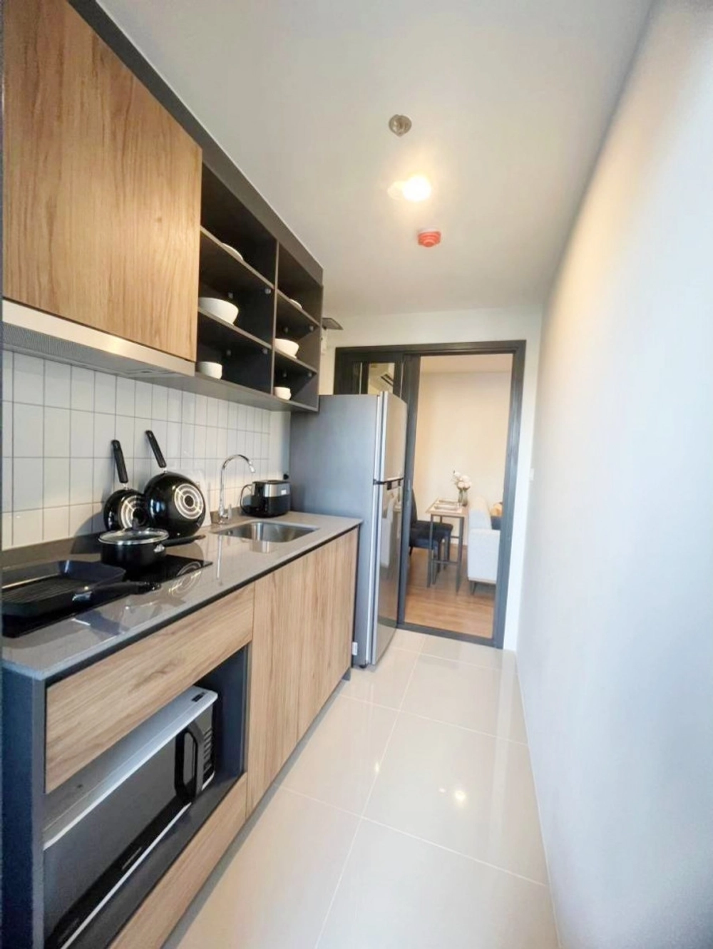 For rent: new room, the Line Vibe, 1 bedroom, 37 sqm., near BTS Ha Yaek Lat Phrao.