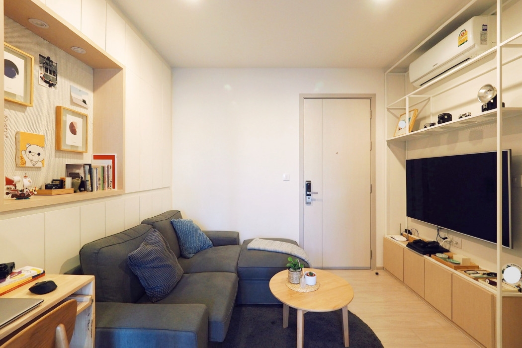 For sale: Life Sukhumvit 48, 1 bedroom, 33 sqm., cozy built-in and decoration.