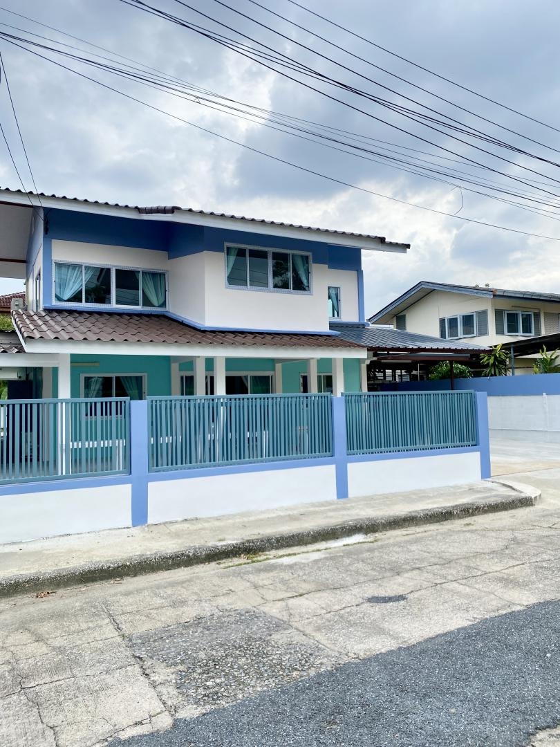 MM3 for sale or rent, 2-storey detached house, new house, never occupied, Sahakorn Village, Soi Seri Thai 57, near the motorway