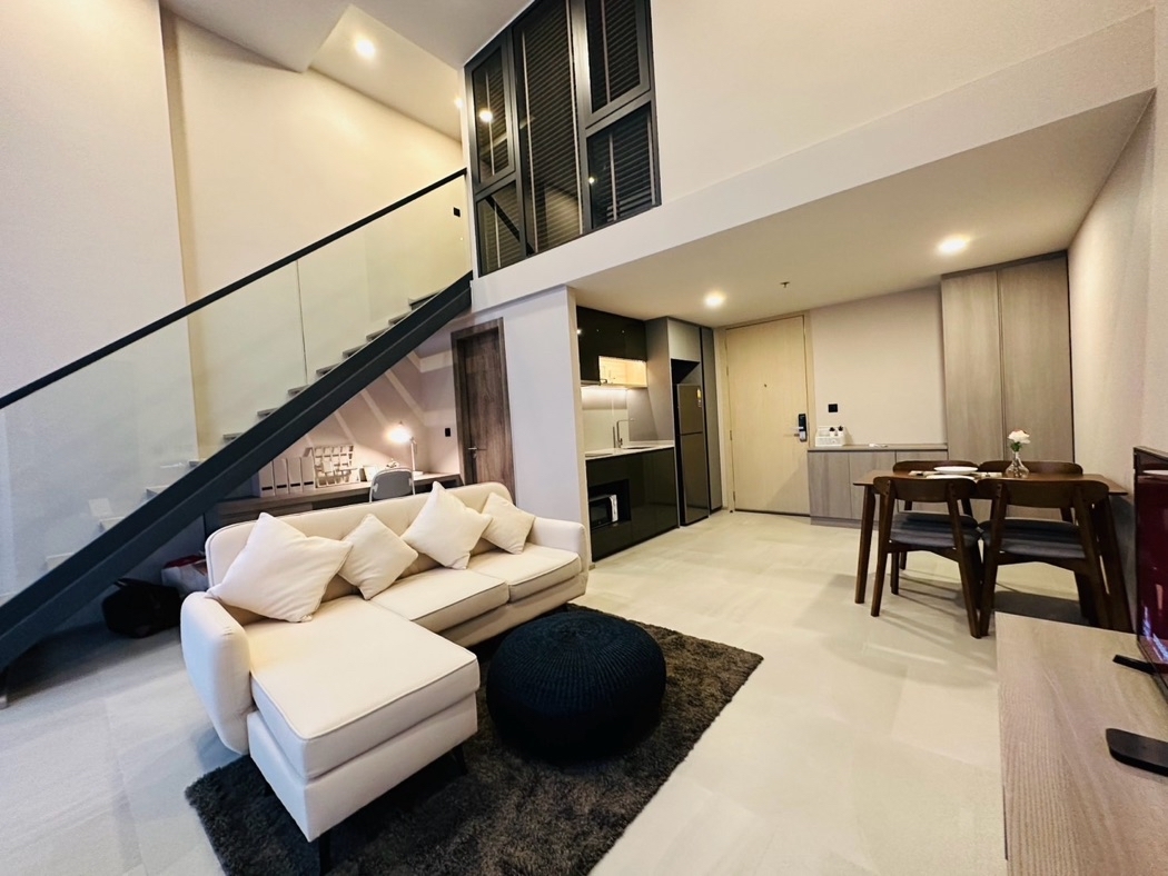 Condo for sale, Cooper Siam, 51.5 sq m., 1 BR, duplex style, 4.6 m high ceiling, rare item, near Chu