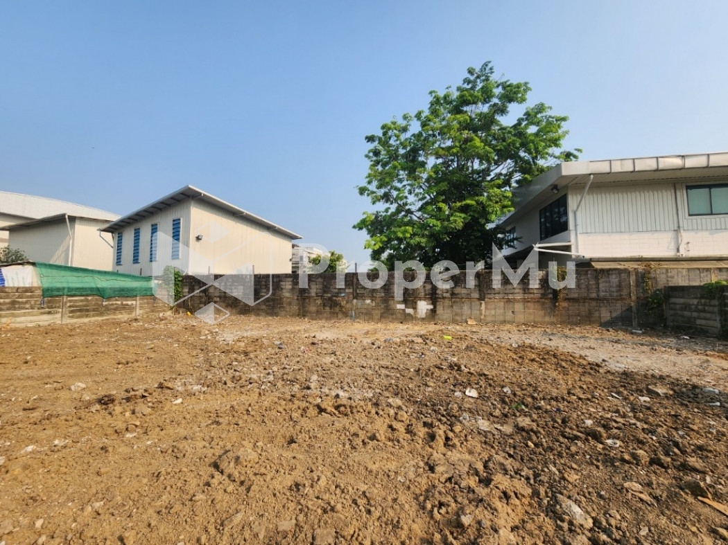 Land for rent on Sukhumvit 101-1, size 328 square wah, on the road, suitable for business.